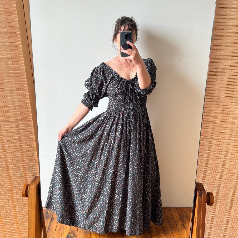 DÔEN Victoire Maxi Dress in Mirabeau's Garden